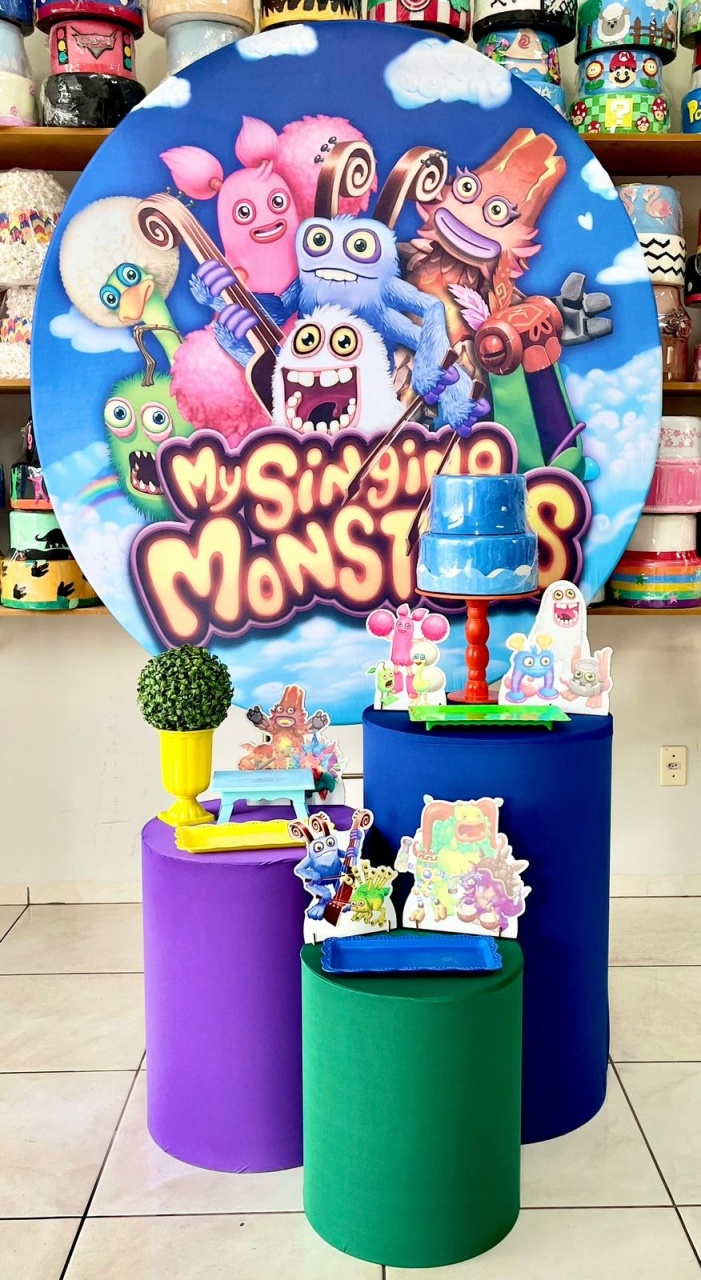  My Singing Monsters - Padrão - Catálogo Tay pegue e monte