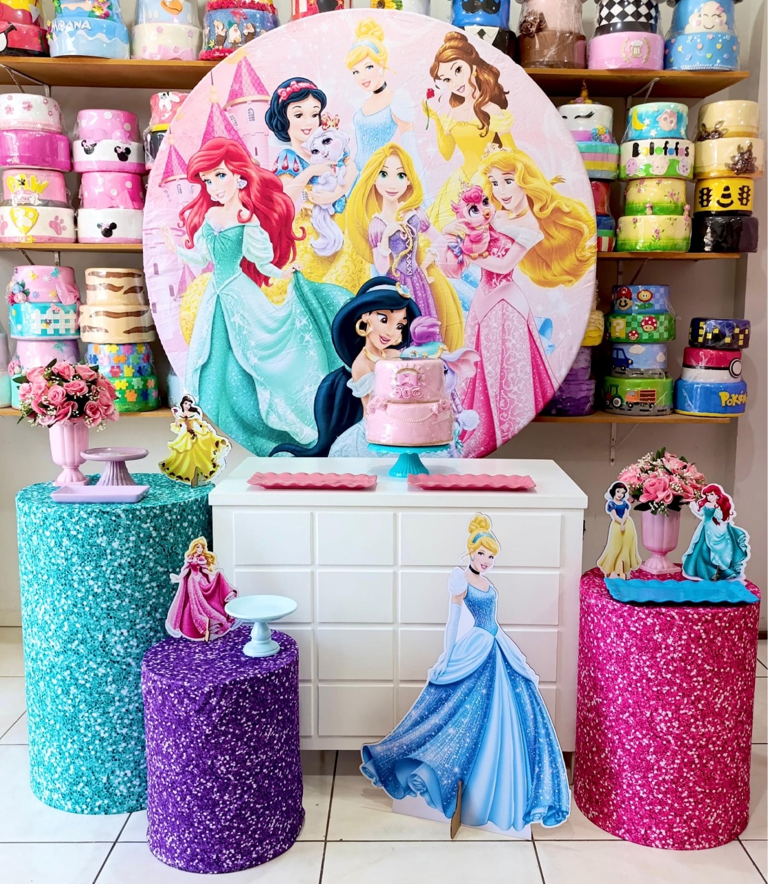 Princesas Disney - Prime - Catálogo Tay pegue e monte