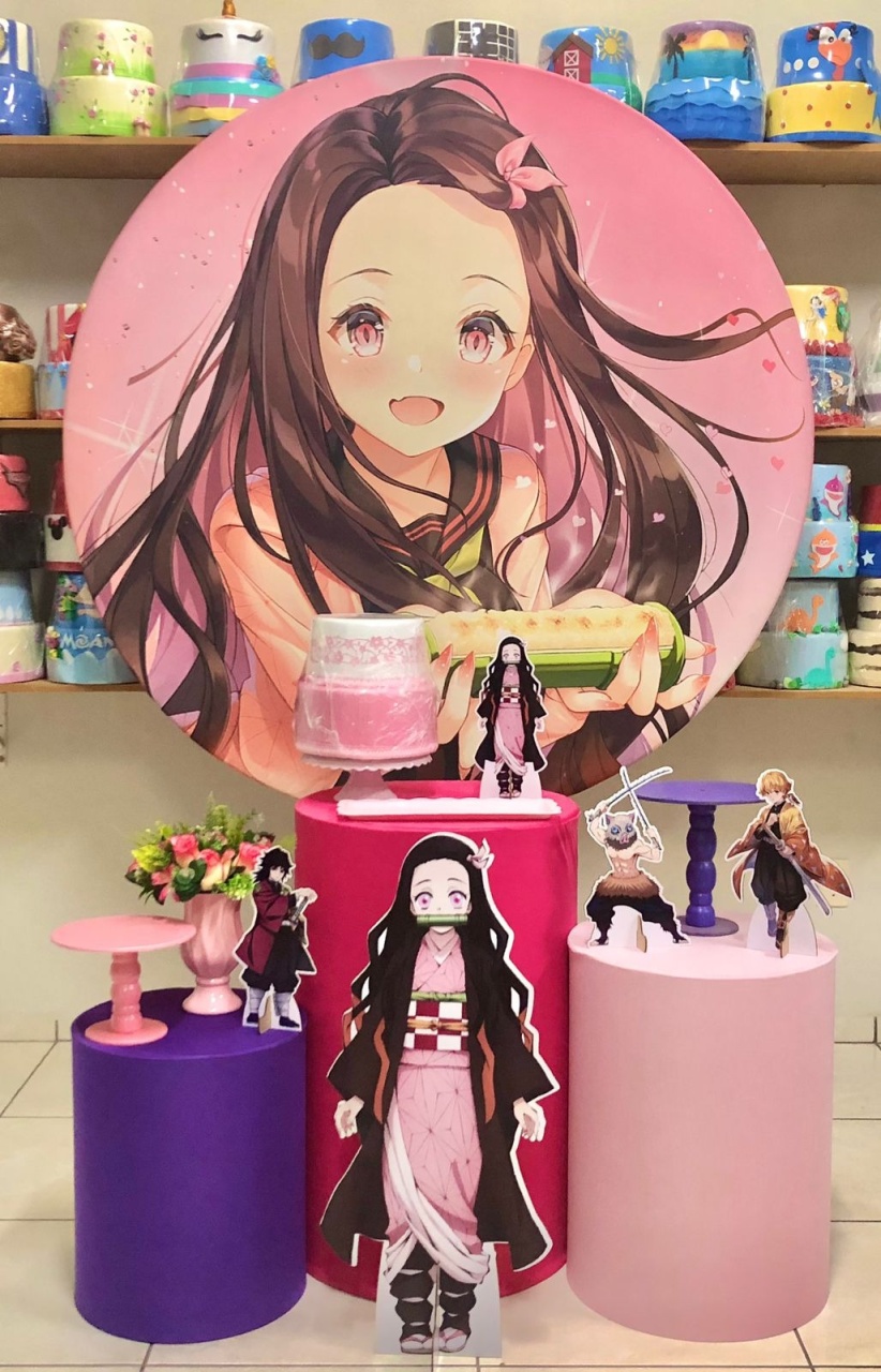 Nezuko - Demon Slayer  - Catálogo Tay pegue e monte