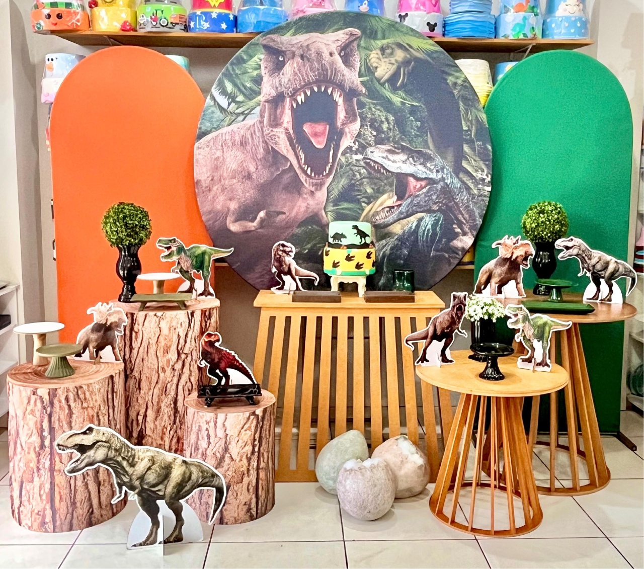 Dinossauro 2.0 - Mega - Ripado - Catálogo Tay pegue e monte