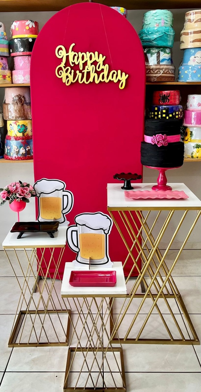 Romano Pink Mesa X - Boteco - Catálogo Tay pegue e monte