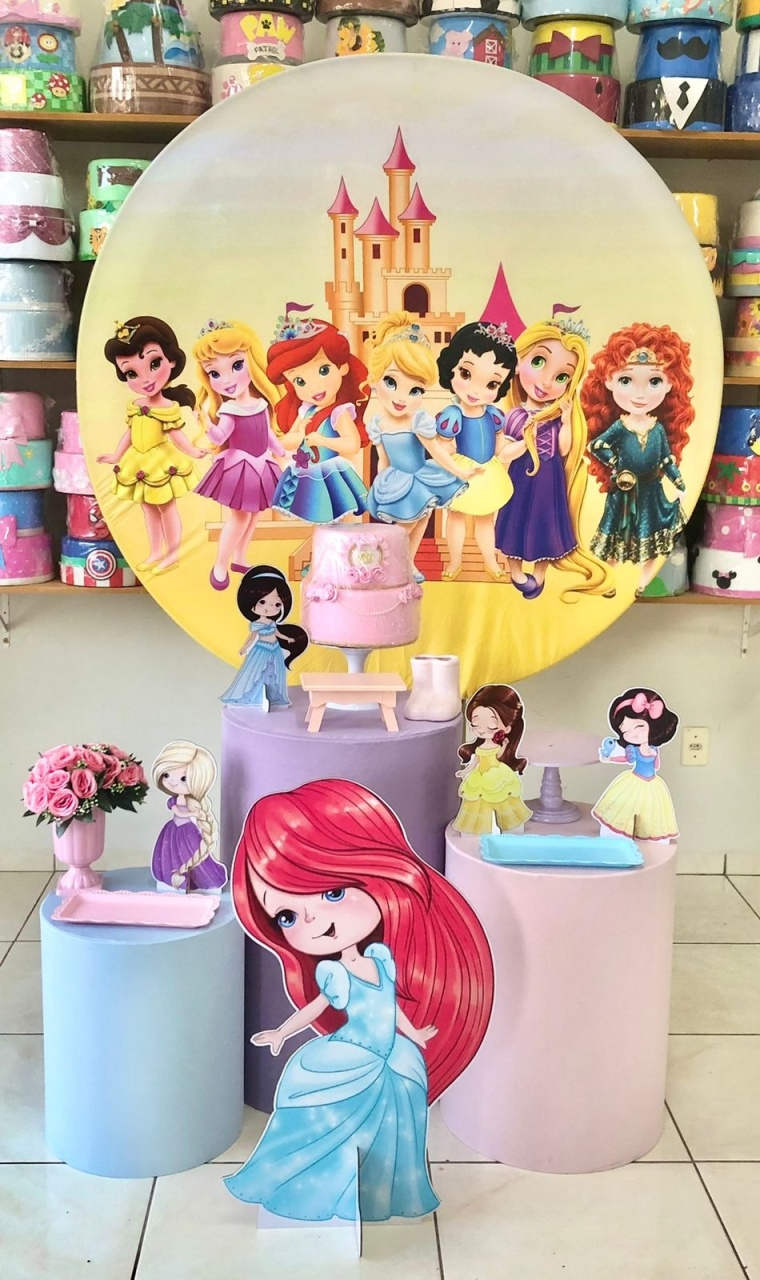 Princesas Baby 2 -  Padrão - Catálogo Tay pegue e monte