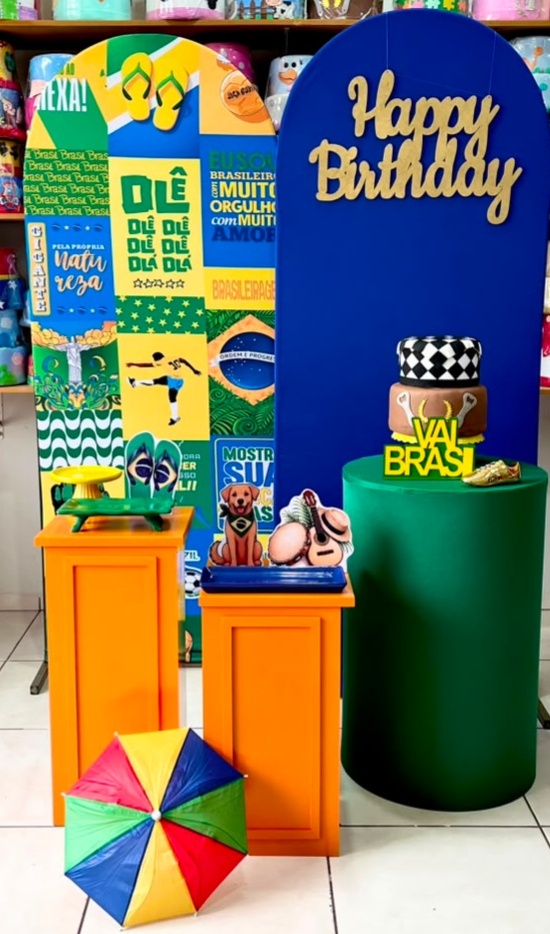 Brasilidade Azul 5 - Catálogo Tay pegue e monte