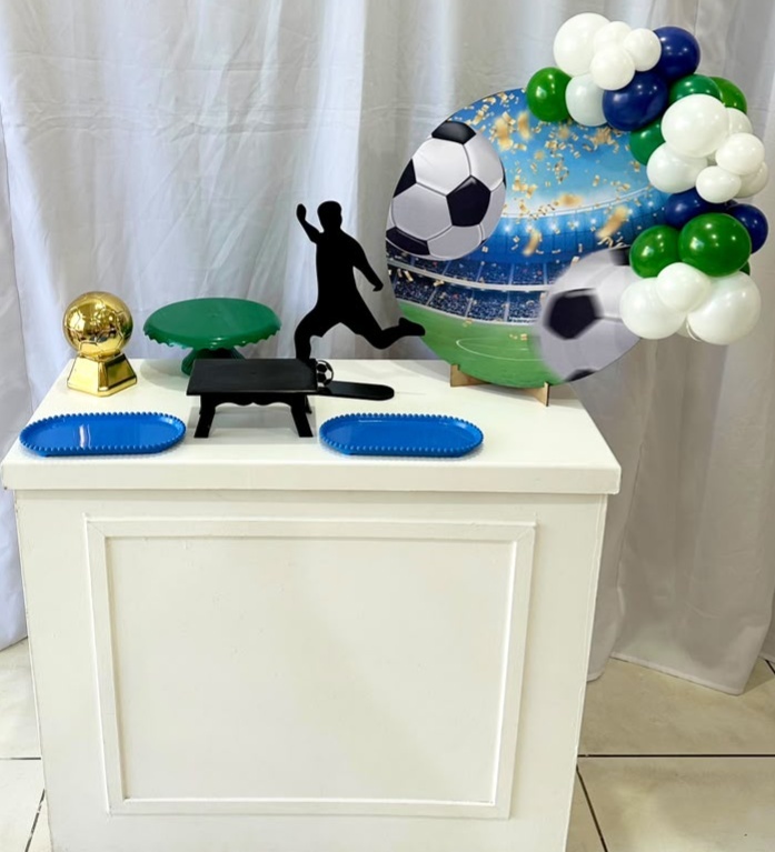 Kit Mesa Futebol Neutro - Catálogo Tay pegue e monte