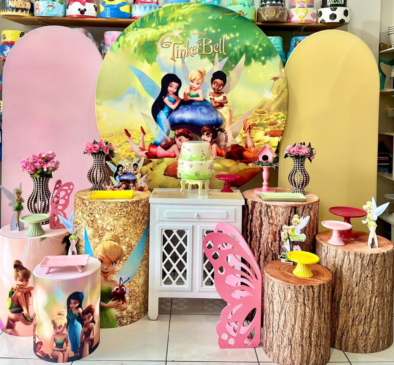 Tinker Bell - Sininho - Mega - Catálogo Tay pegue e monte