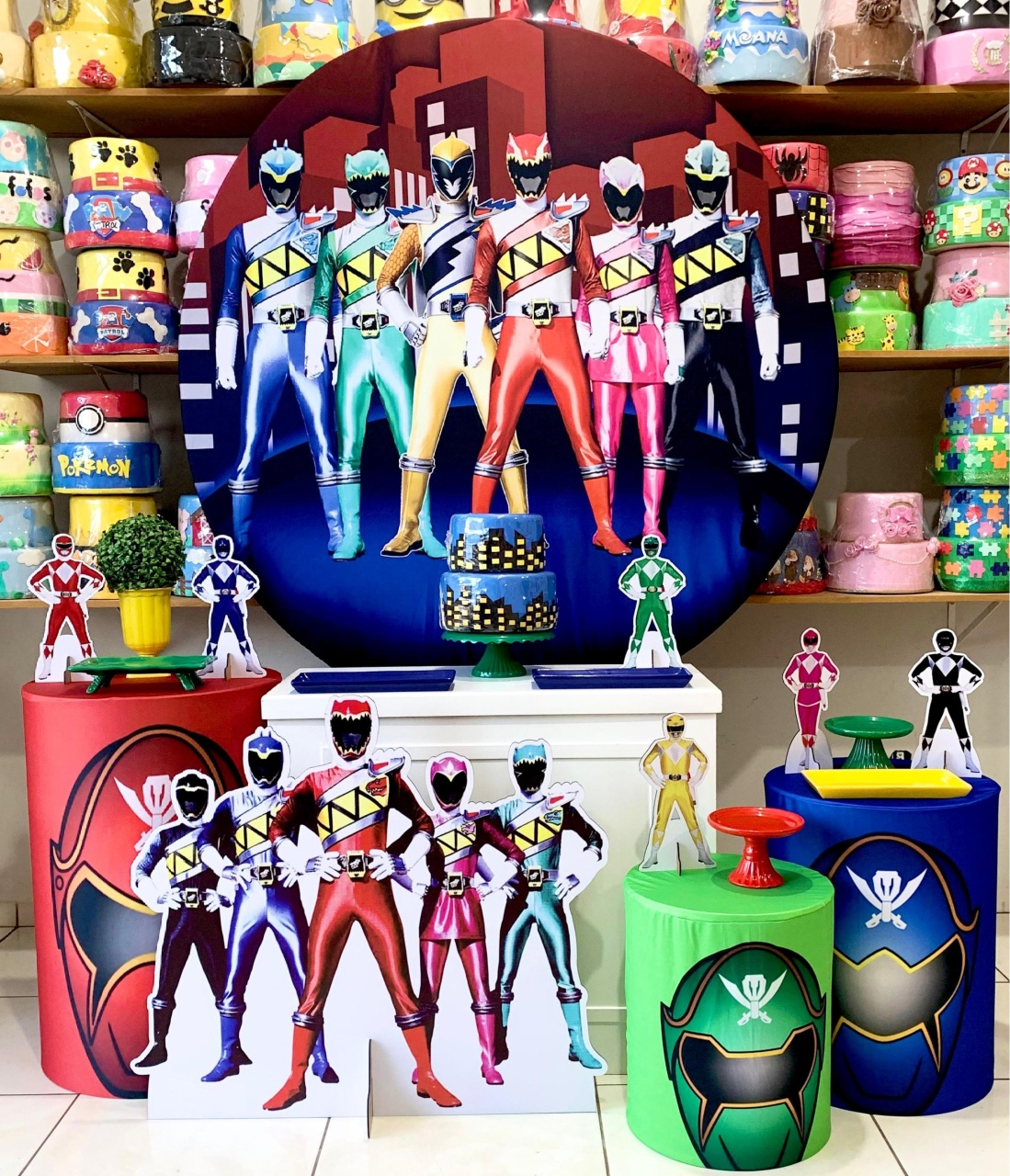 Power Rangers -Prime  - Catálogo Tay pegue e monte