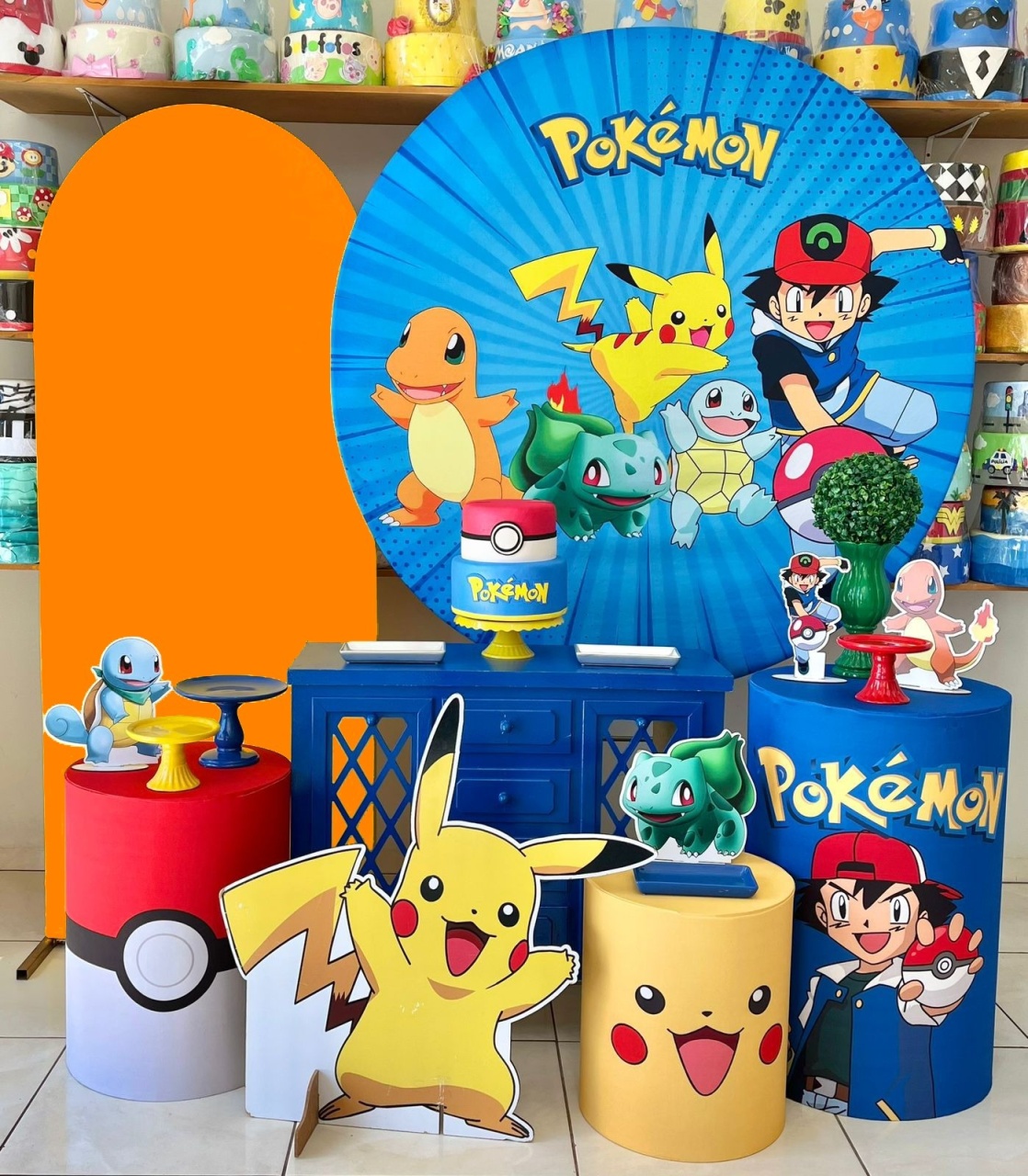 Pokémon - Master  Laranja - Catálogo Tay pegue e monte