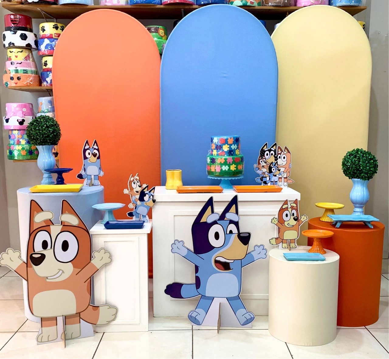 Bluey Romano - Mega  - Catálogo Tay pegue e monte