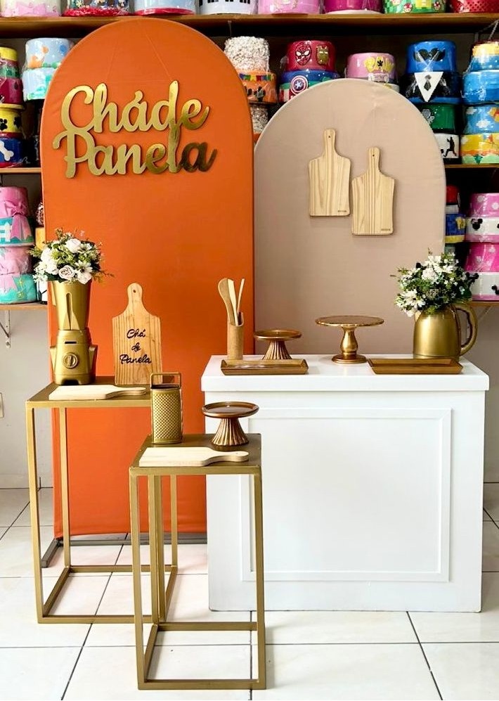 Chá de Panela Terracota 5 - Catálogo Tay pegue e monte