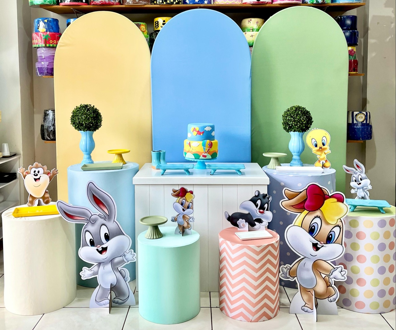 Baby Looney Tunes Boy - Romano Mega - Catálogo Tay pegue e monte