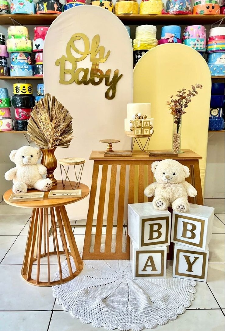 Rústico Baby 2 Urso - Catálogo Tay pegue e monte