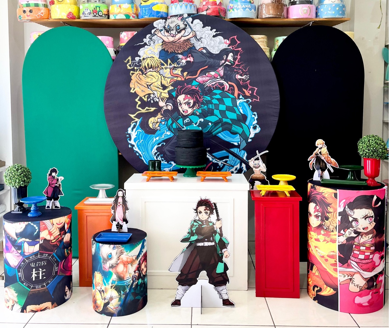 Demon Slayer - Mega - Catálogo Tay pegue e monte