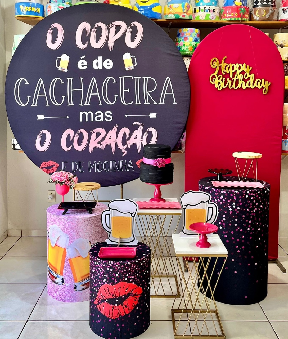 Cachaceira Master - Boteco - Catálogo Tay pegue e monte