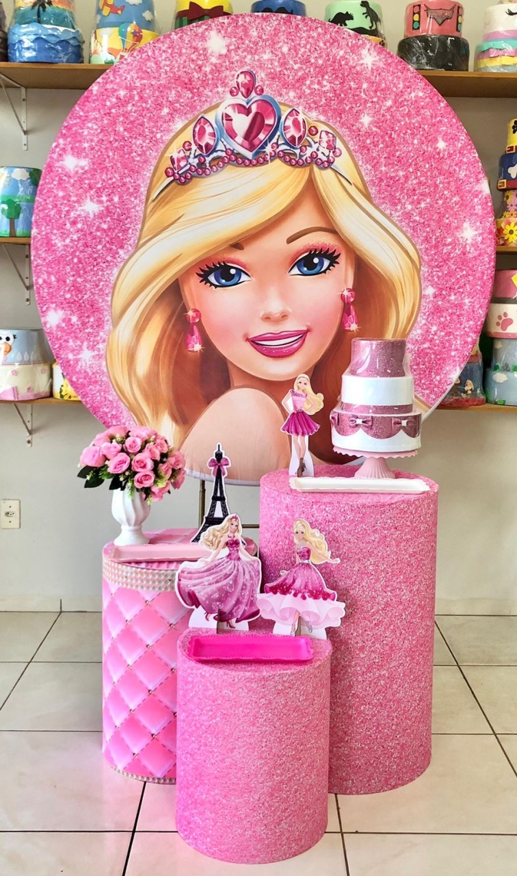 Barbie Rosa - Plus - Catálogo Tay pegue e monte