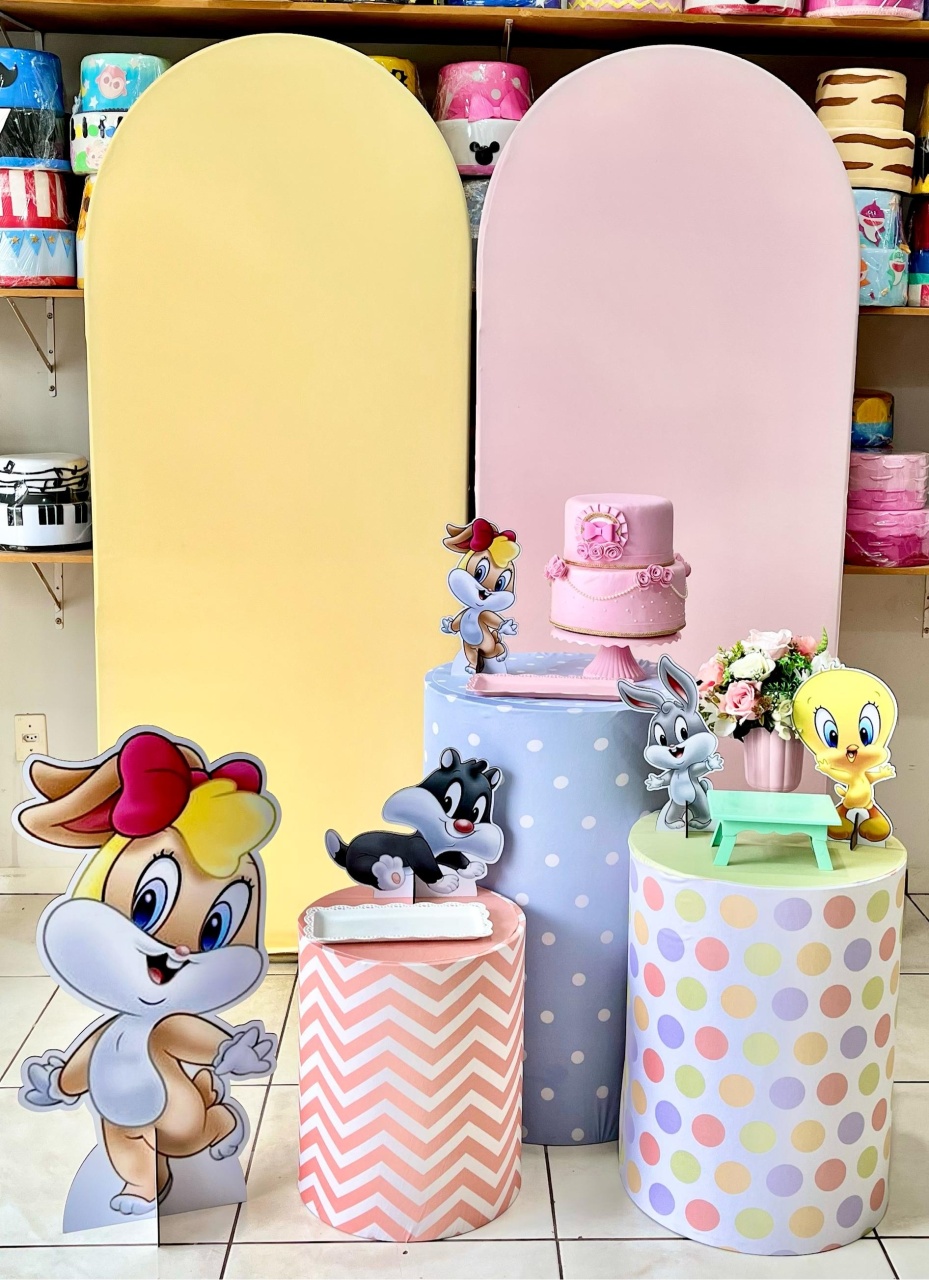Baby Looney Tunes Menina - Romano Plus  - Catálogo Tay pegue e monte