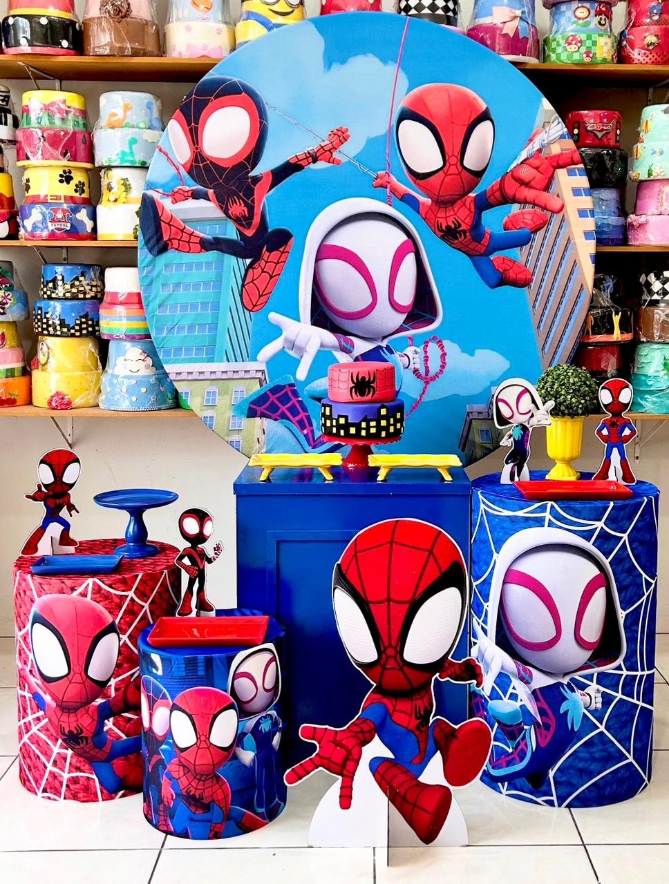 Spidey Friends Prime - Homem-Aranha - Catálogo Tay pegue e monte