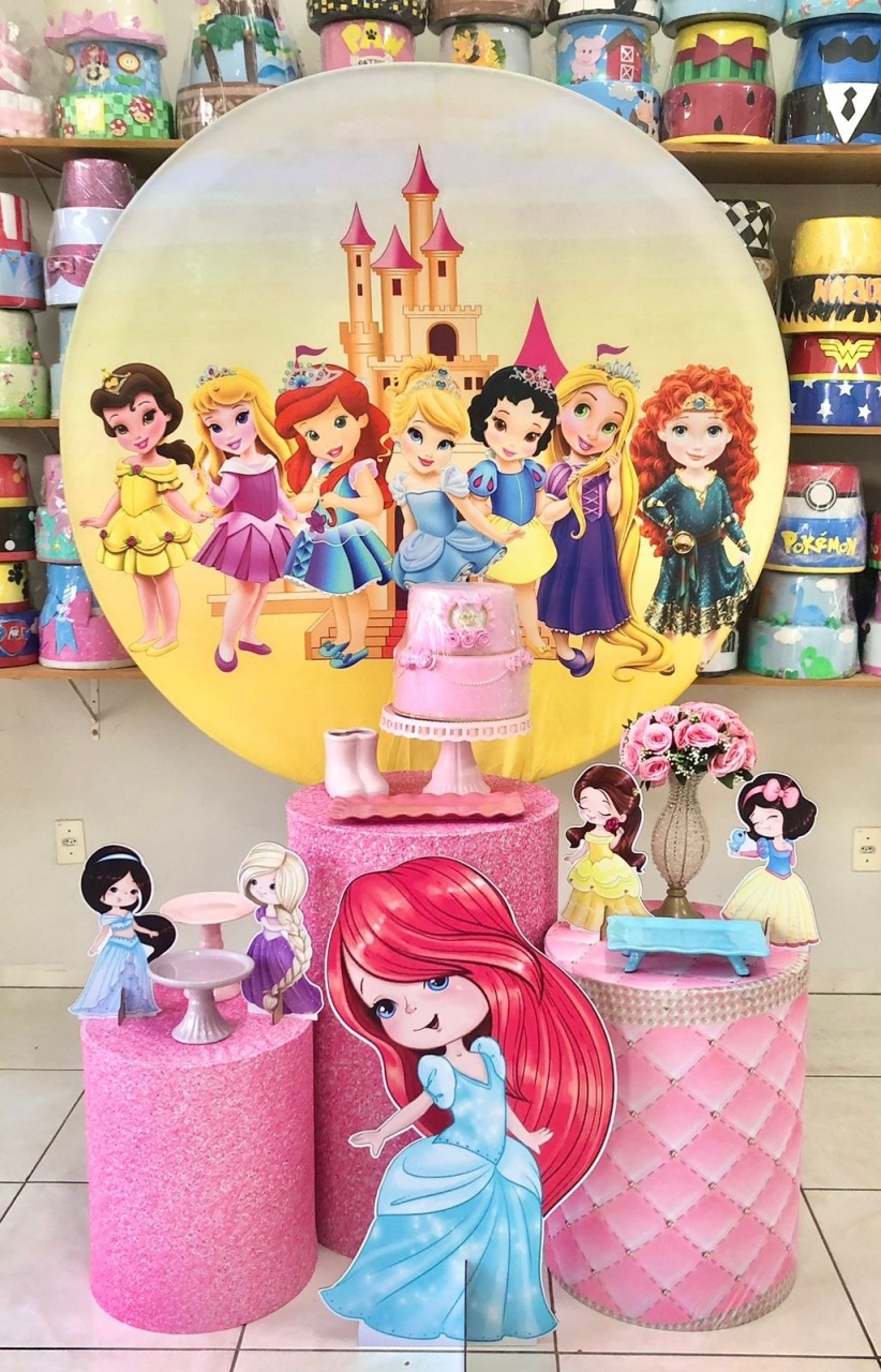 Princesas Baby 2 - Capas Realeza -  Plus - Catálogo Tay pegue e monte