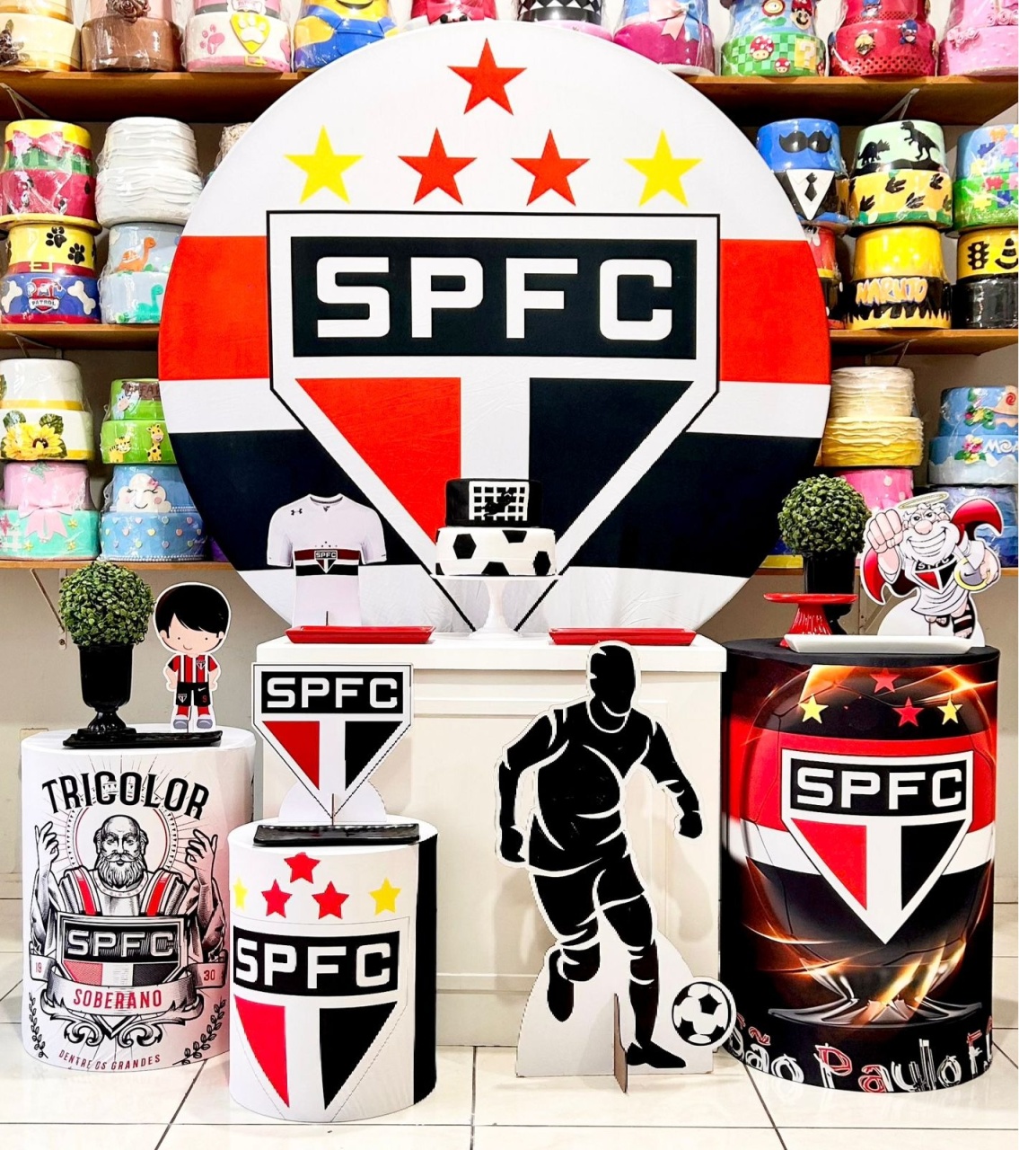 São Paulo Prime - Futebol - Catálogo Tay pegue e monte