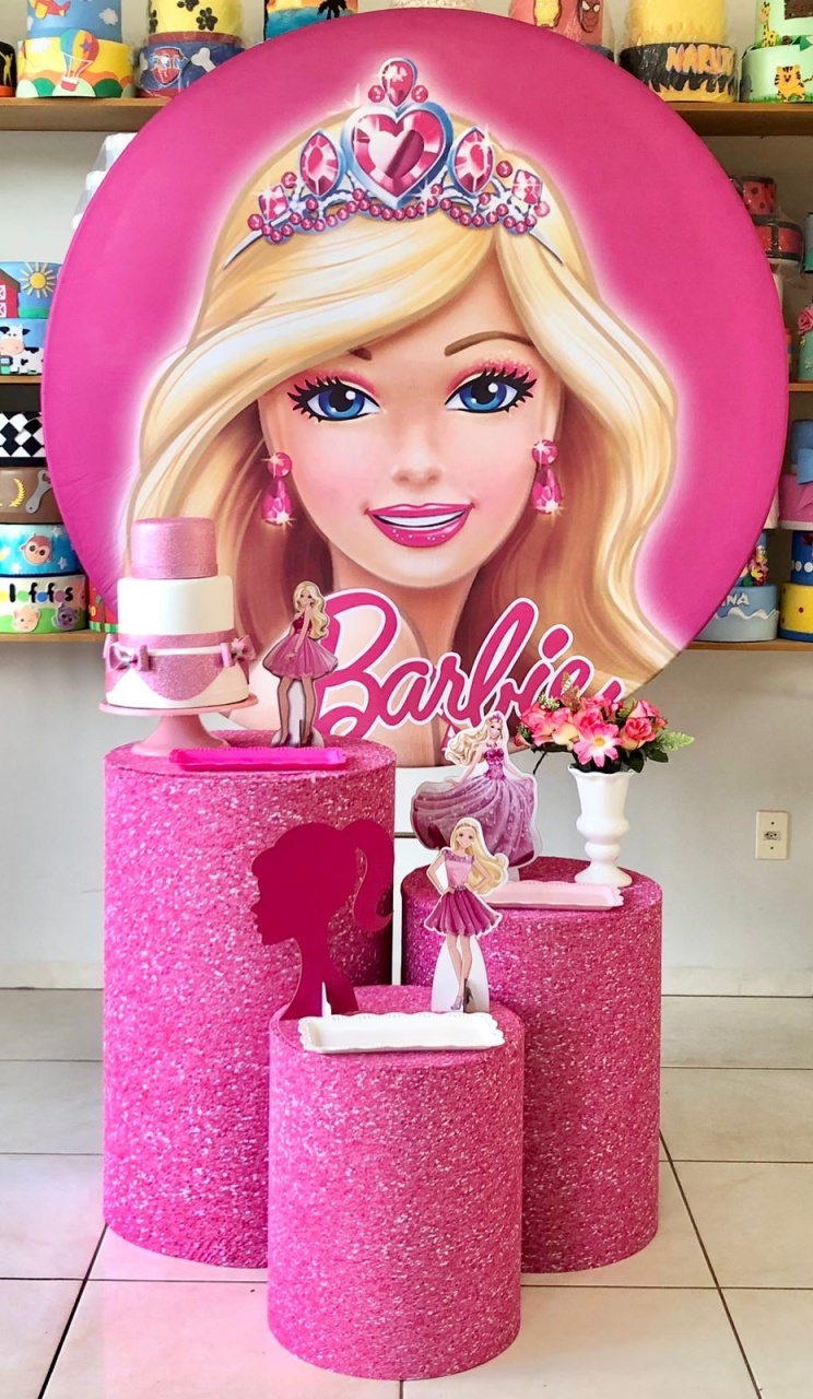 Barbie Pink - Plus - Catálogo Tay pegue e monte