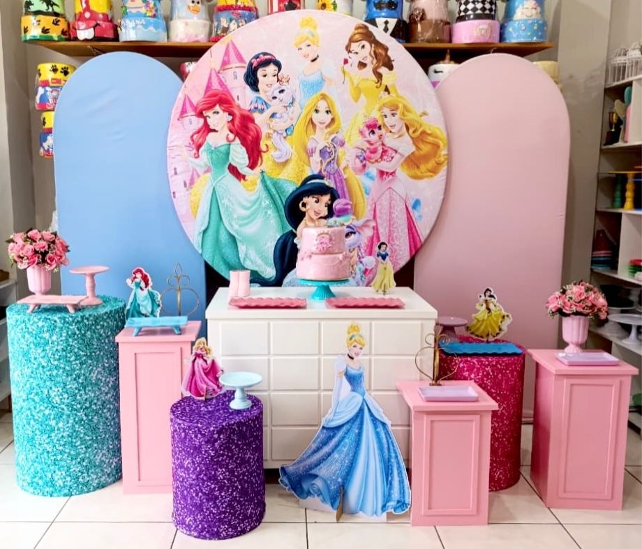 Princesas Disney - Mega - Catálogo Tay pegue e monte