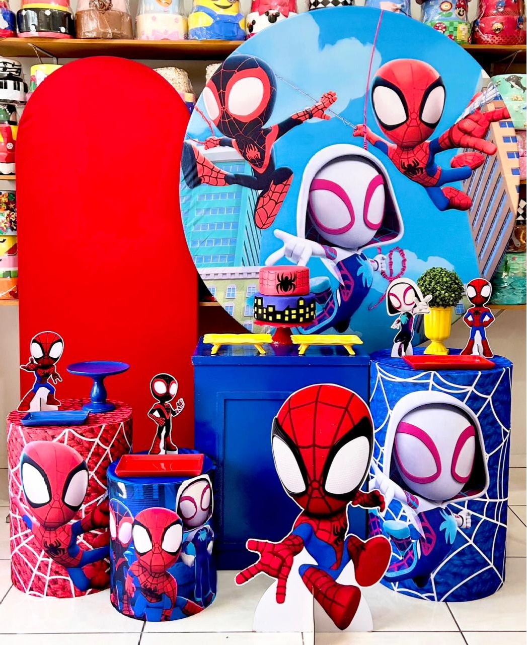 Spidey Friends Master - Homem-Aranha - Catálogo Tay pegue e monte