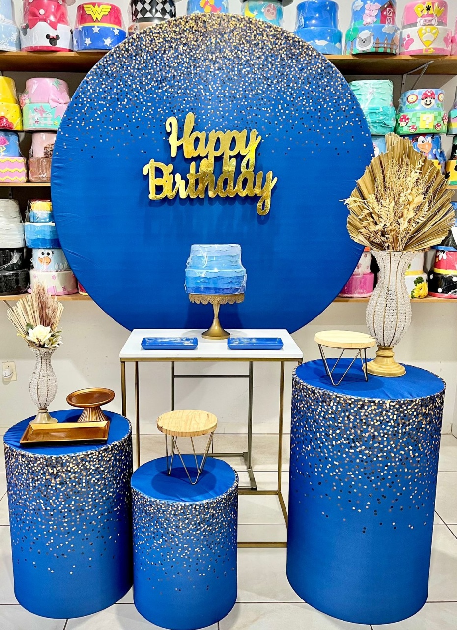 Azul Glitter - Prime - Catálogo Tay pegue e monte