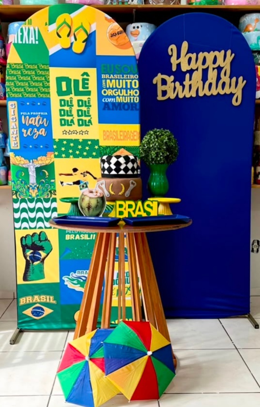 Brasilidade Azul 3 - Catálogo Tay pegue e monte
