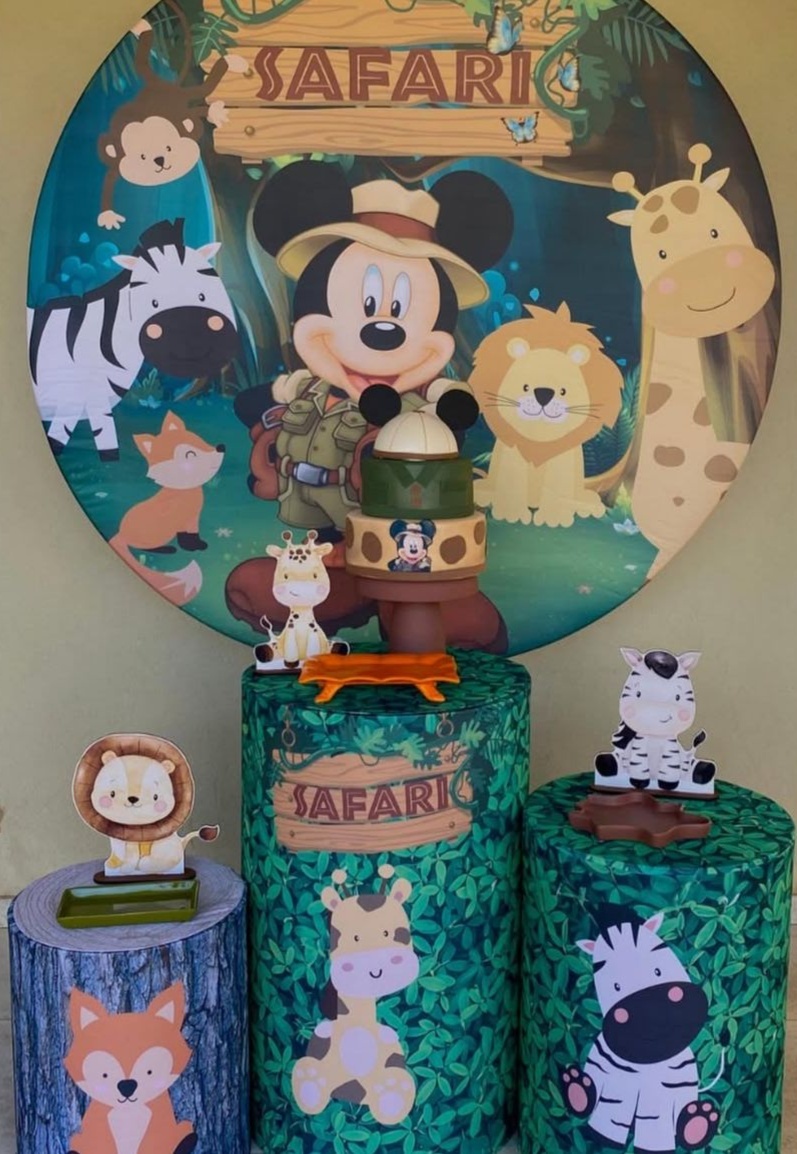 Mickey Safari - Plus - Catálogo Tay pegue e monte