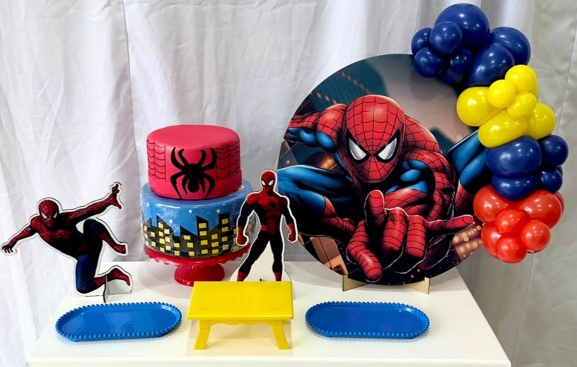 Kit Mesa Homem Aranha2 - Catálogo Tay pegue e monte