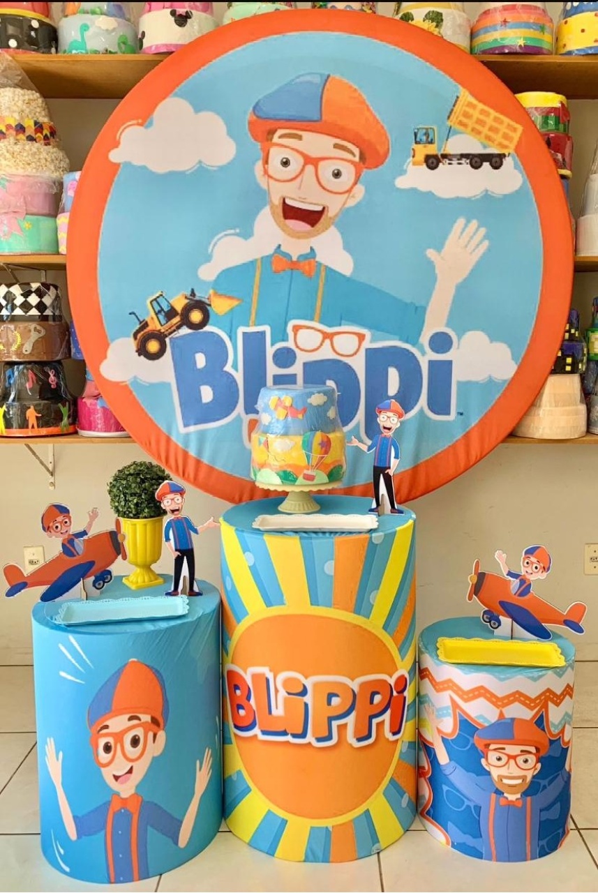 Blippi -  Plus - Catálogo Tay pegue e monte