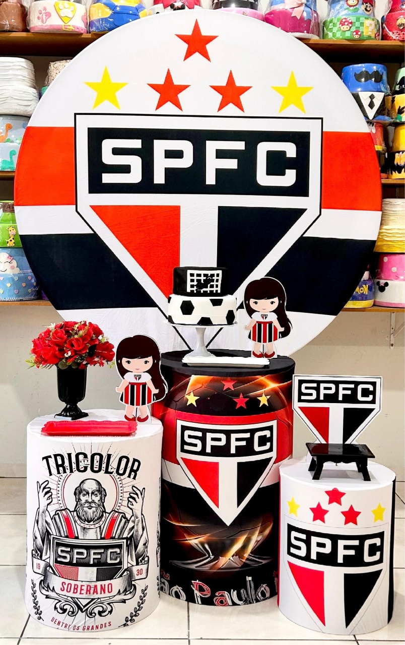 São Paulo Plus - Futebol - Menina - Catálogo Tay pegue e monte