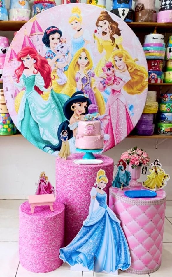 Princesas Disney 2 - Plus - Catálogo Tay pegue e monte