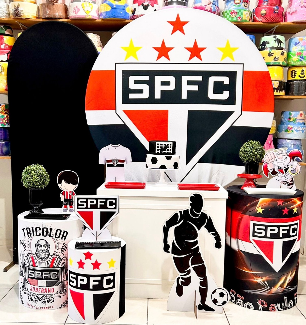 São Paulo Master - Futebol  - Catálogo Tay pegue e monte