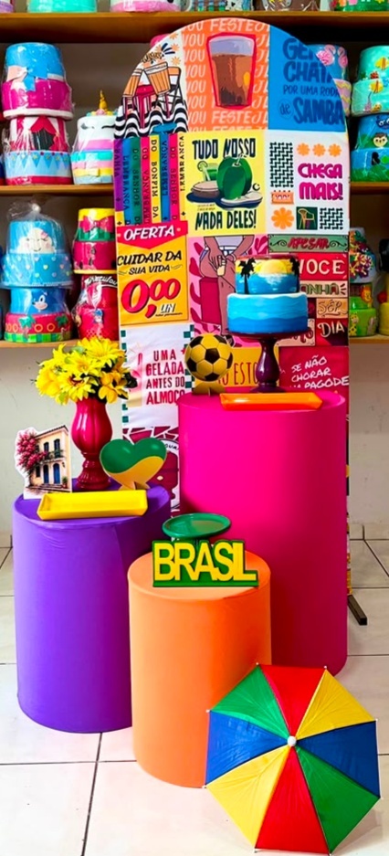 Brasilidade Colorido 1 - Catálogo Tay pegue e monte