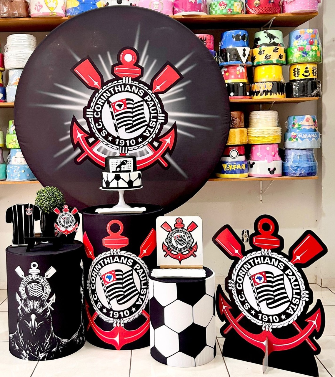Corinthians - Plus - Futebol - Catálogo Tay pegue e monte