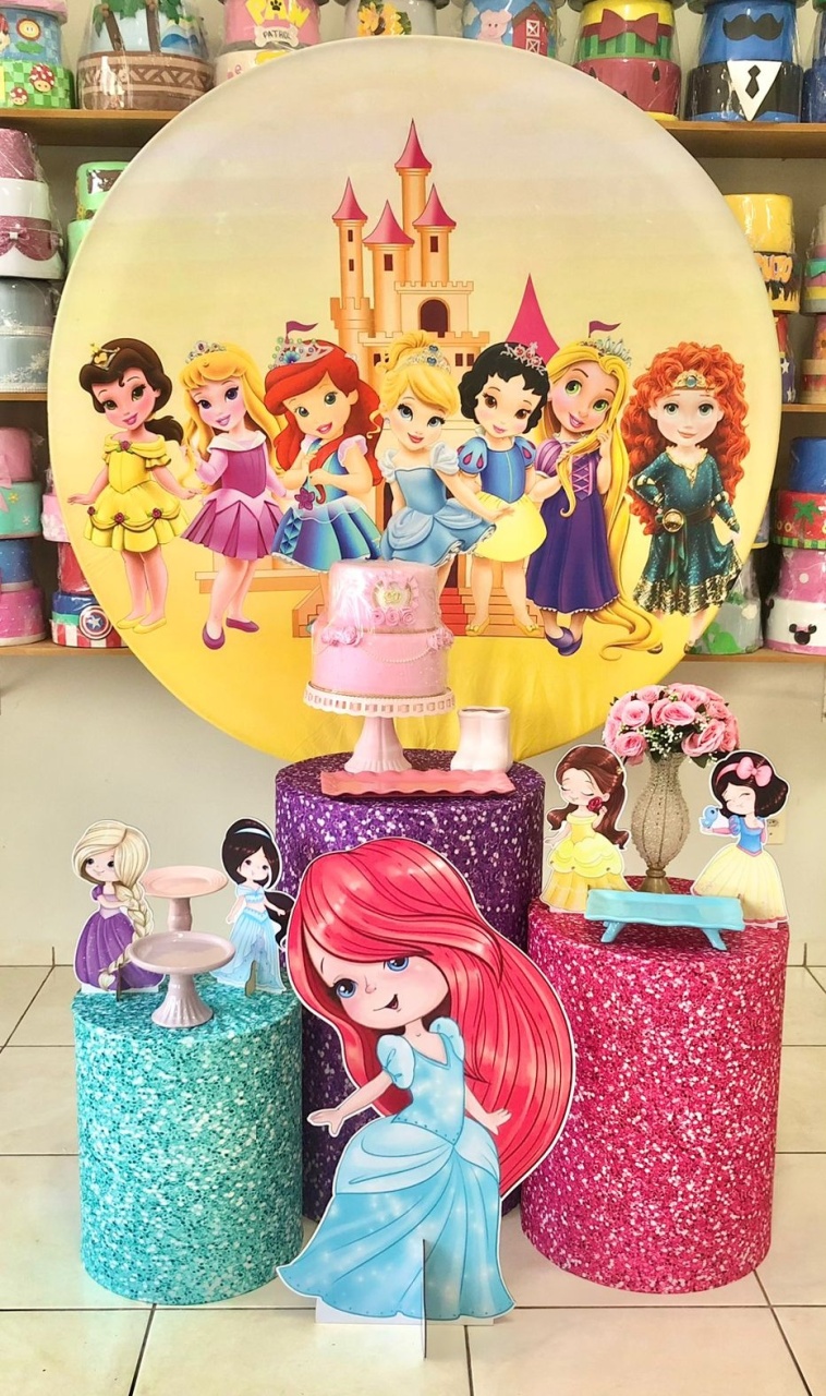 Princesas Baby 2 Plus - Catálogo Tay pegue e monte