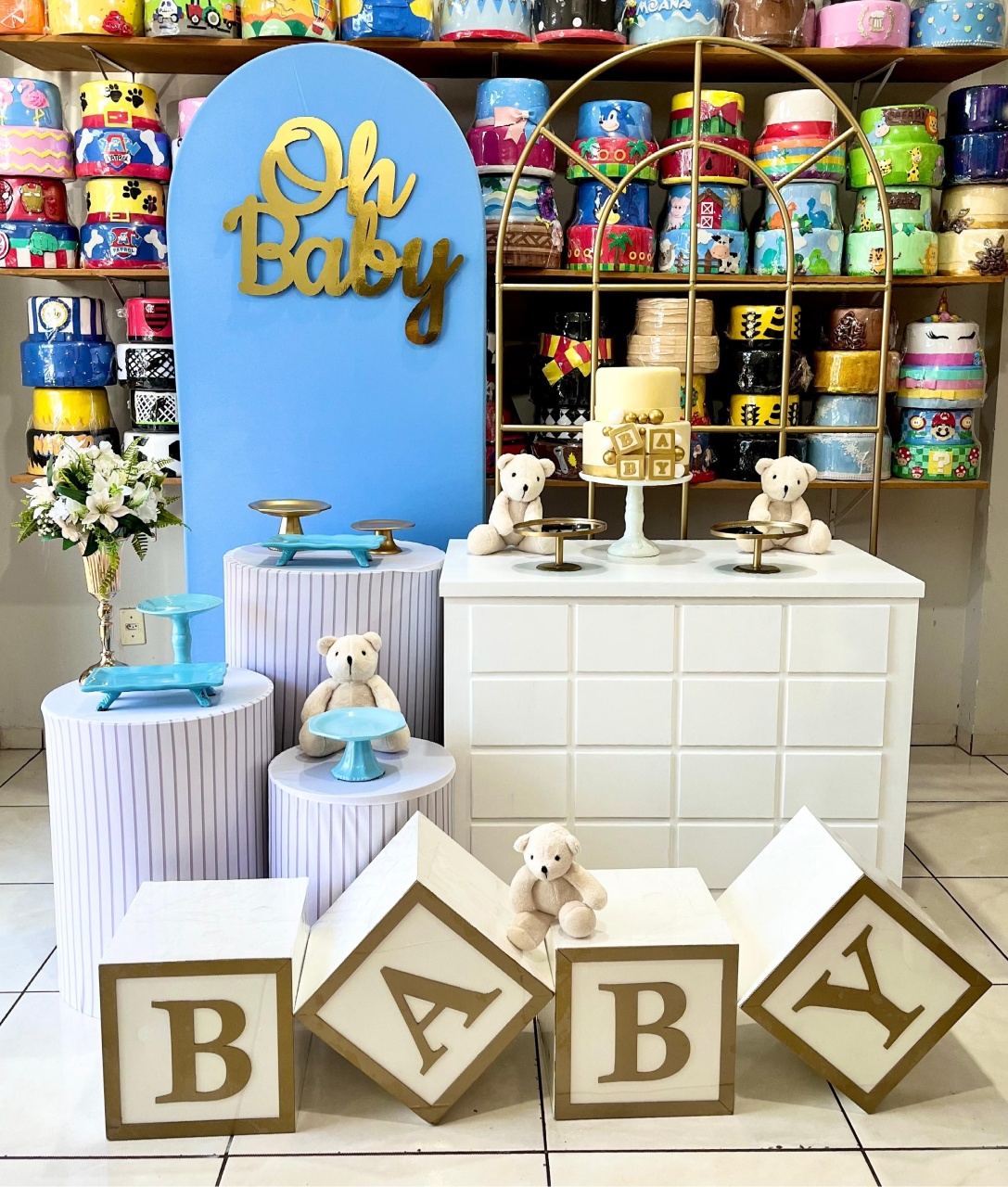 Romano Baby Azul - Janelado - Catálogo Tay pegue e monte