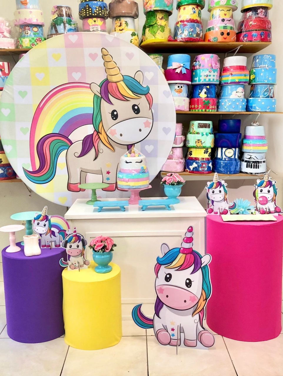 Unicórnio Pop - Prime - Catálogo Tay pegue e monte