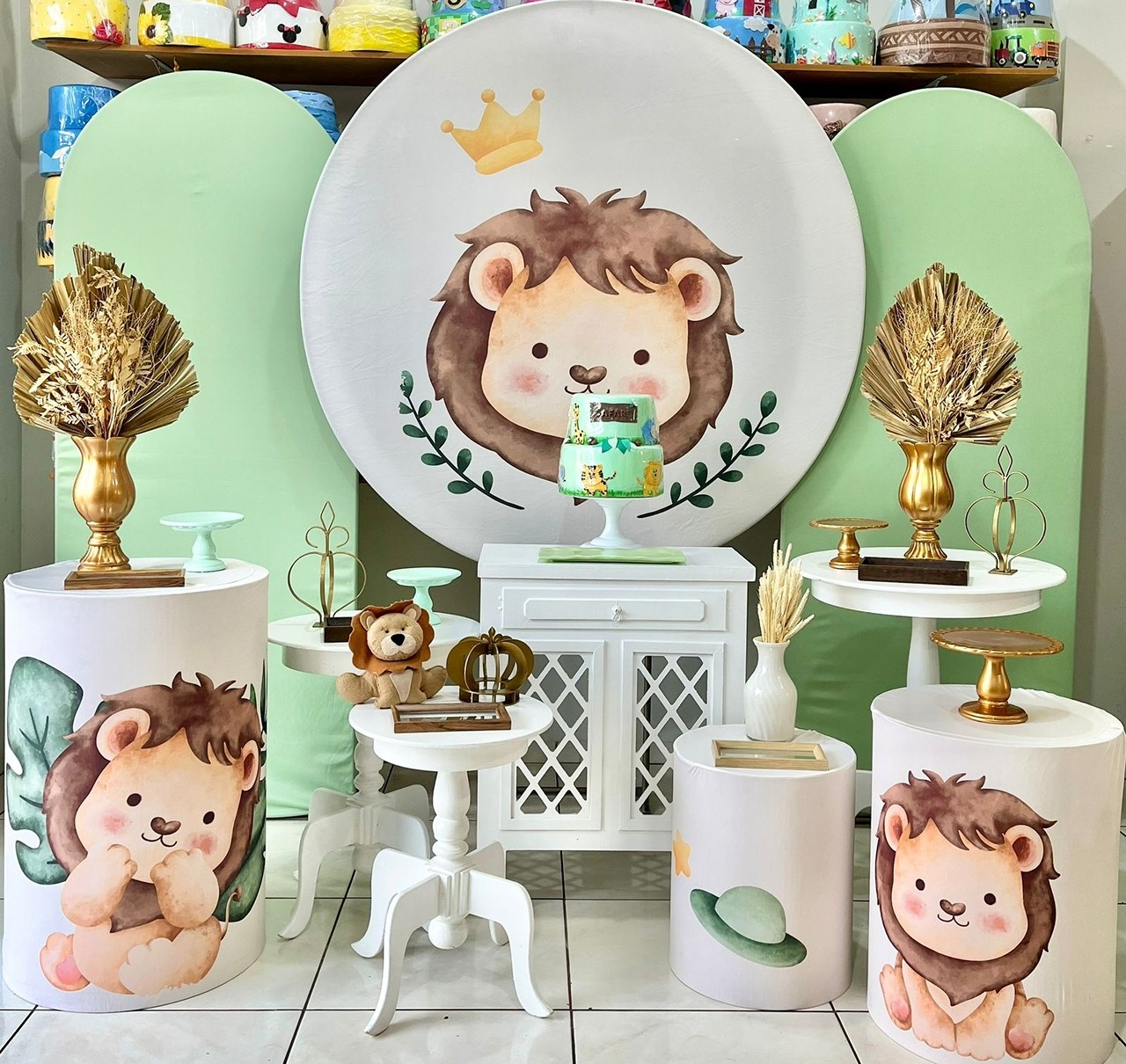 Safari - Leãozinho Mega - Catálogo Tay pegue e monte