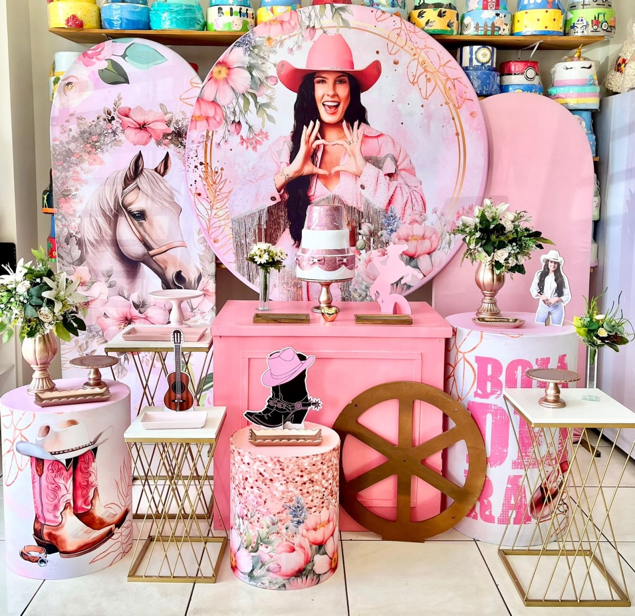 Ana Castela Rosa - Boiadeira - Mega - Catálogo Tay pegue e monte