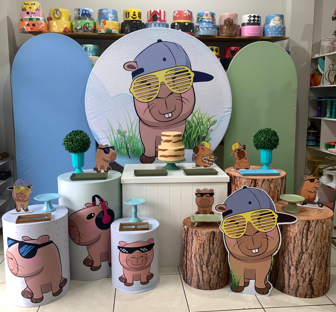 Capivara - Mega  - Catálogo Tay pegue e monte