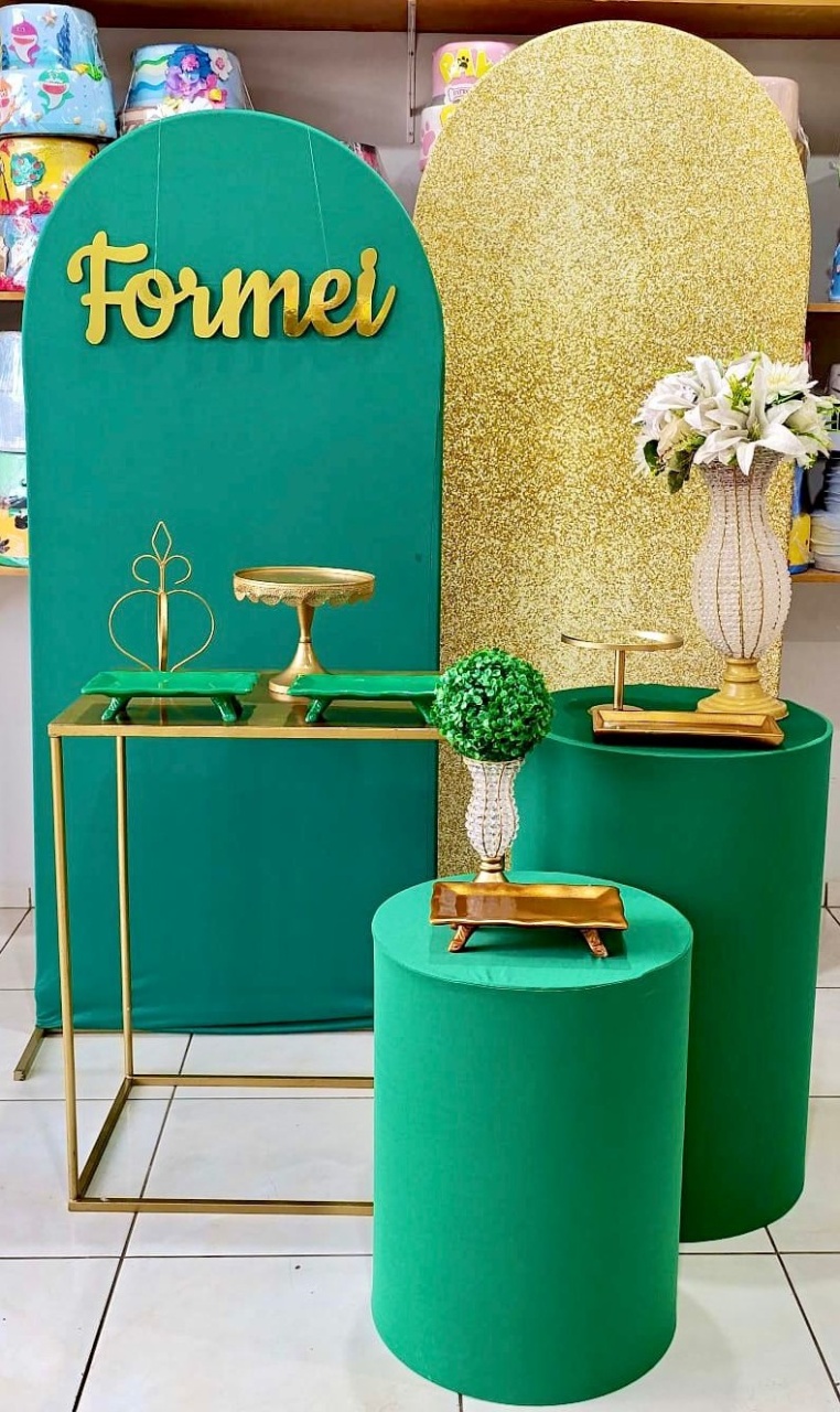 Romano Dourado E Verde 2 - Catálogo Tay pegue e monte