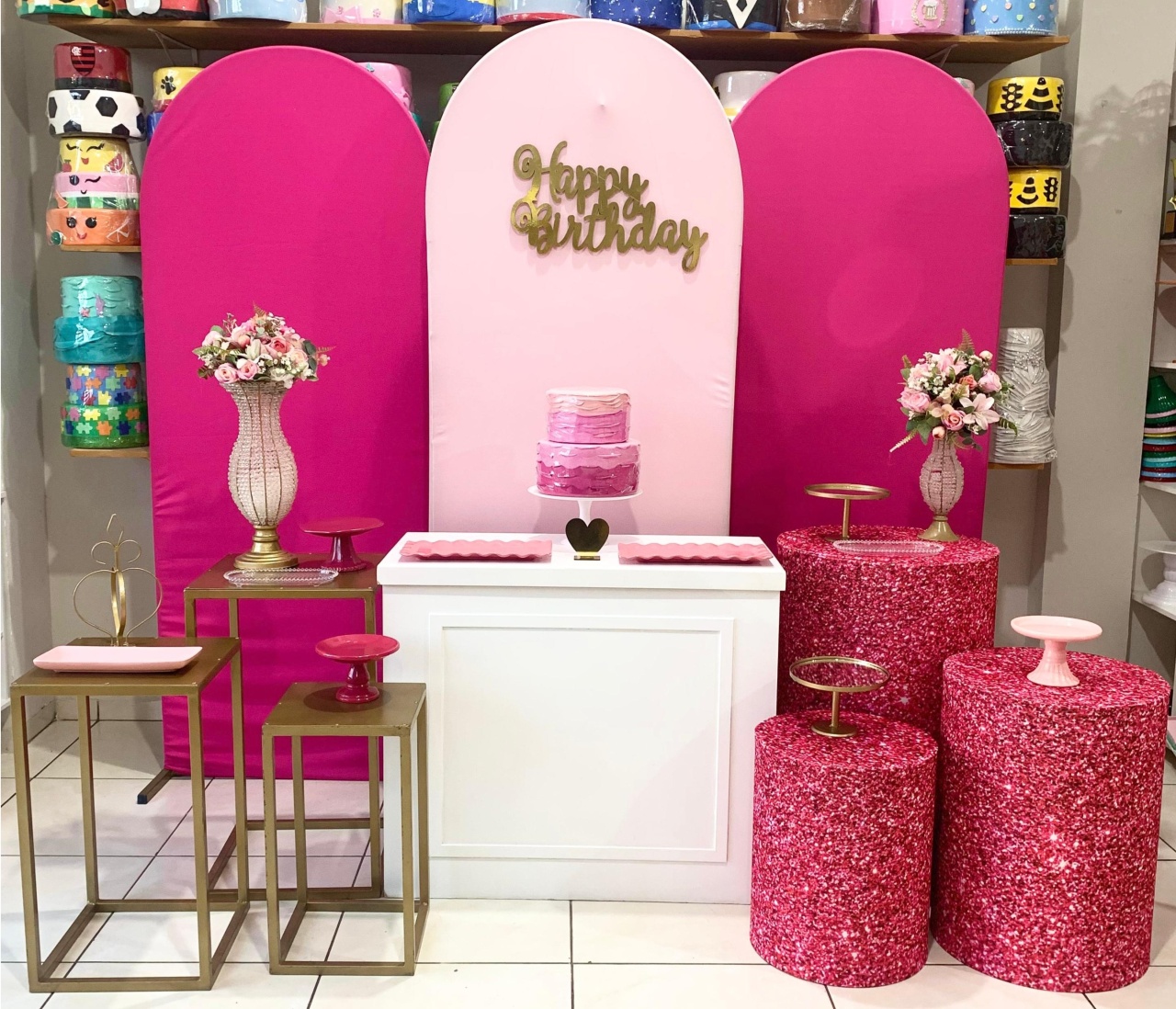 Rosa Pink - Mega - Catálogo Tay pegue e monte