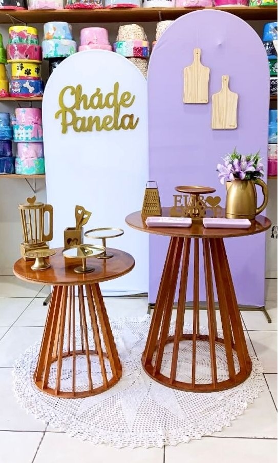 Chá de Panela Lilás 5 Ripado  - Catálogo Tay pegue e monte