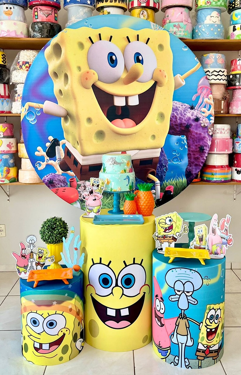 Bob Esponja - Plus - Catálogo Tay pegue e monte