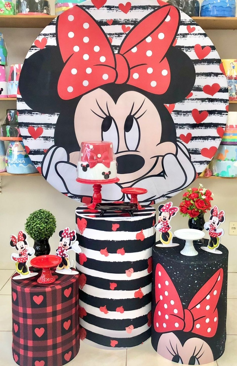 Minnie Vermelha 2 - Plus - Catálogo Tay pegue e monte