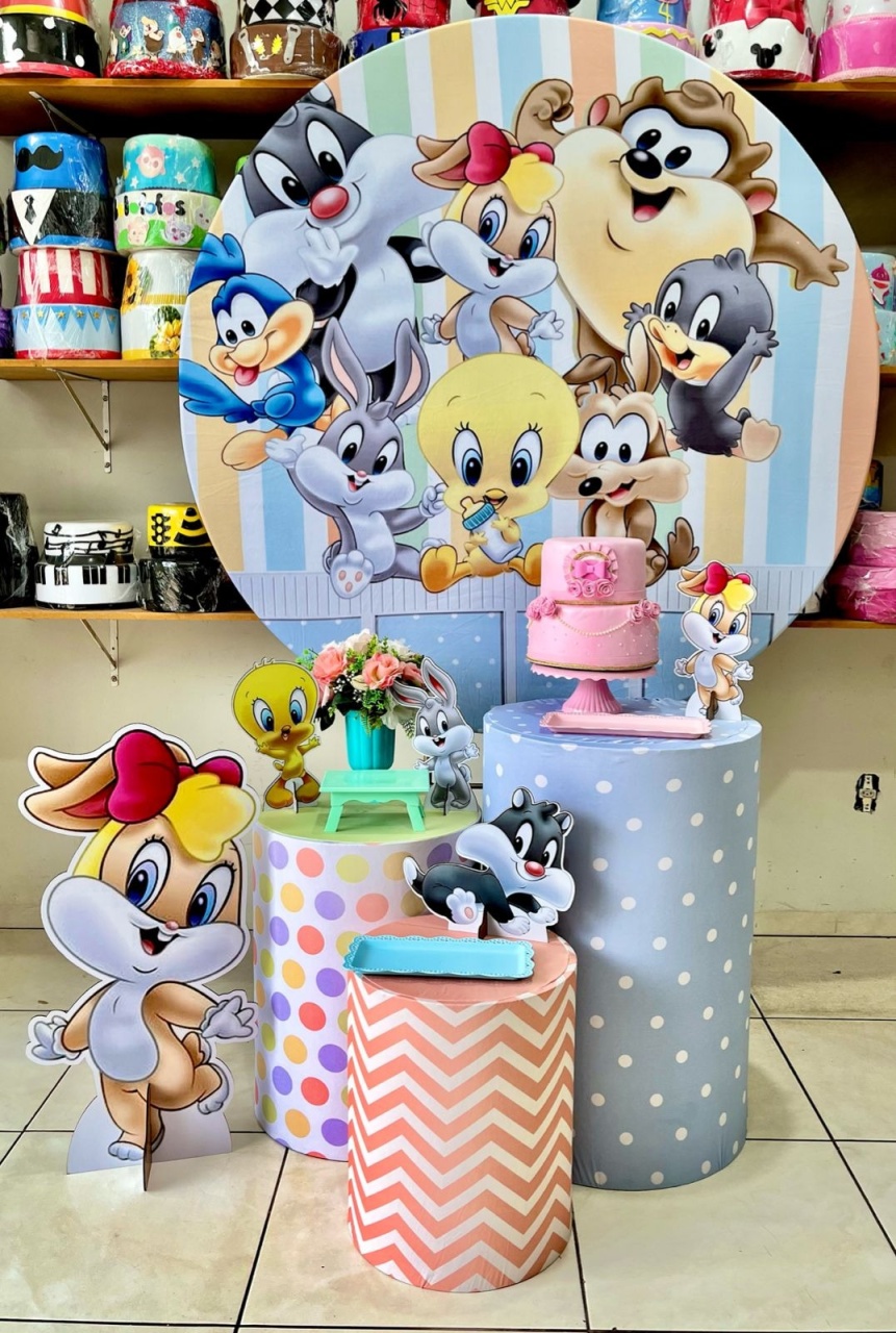 Baby Looney Tunes Plus - Menina - Catálogo Tay pegue e monte