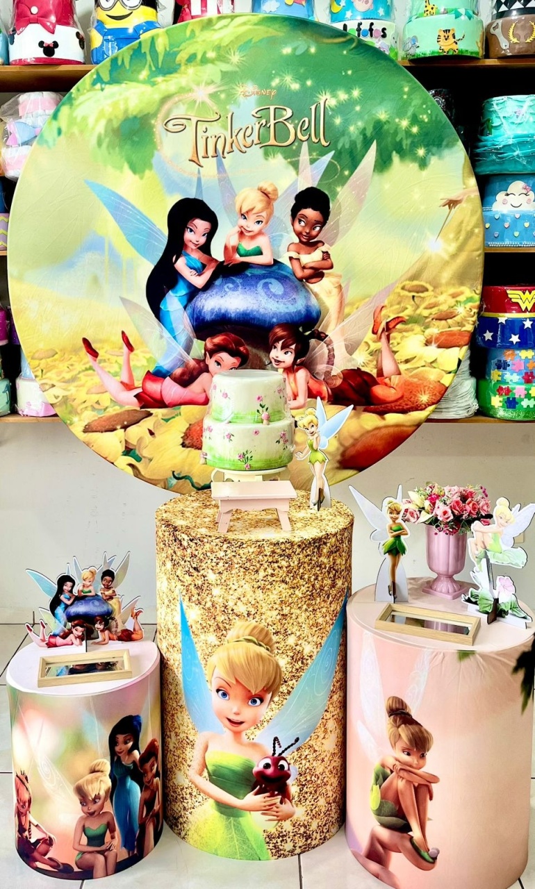 Tinker Bell - Sininho - Plus - Catálogo Tay pegue e monte
