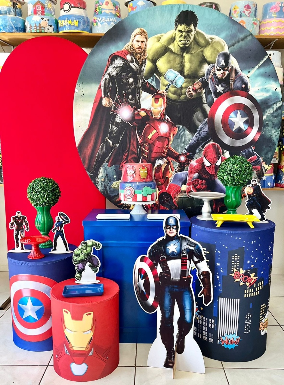 Vingadores - Master - Catálogo Tay pegue e monte