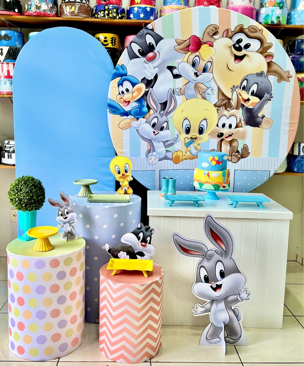 Baby Looney Tunes Boy - Master - Catálogo Tay pegue e monte